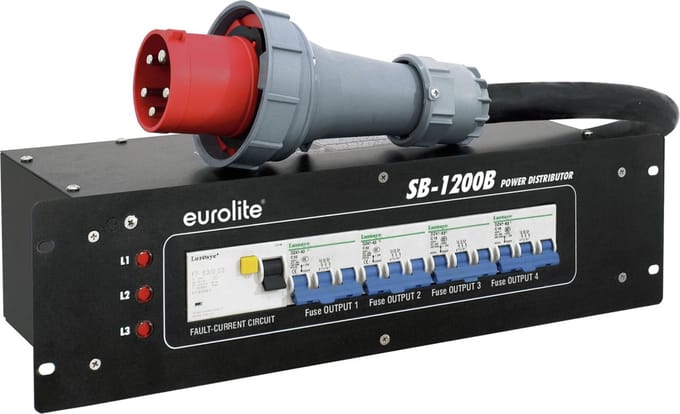 Eurolite SB-1200B Stromverteiler - Stroomverdelers