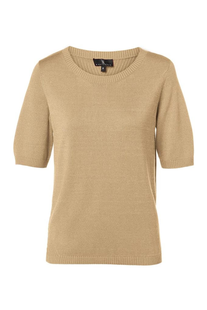 Audrey Lurex Top Zand