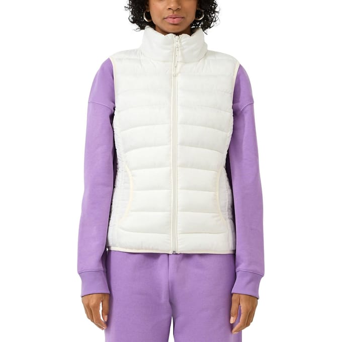s.Oliver Qs Jackets Outdoor Offwhite Size: S | Vests Outlet | Dames | Wit