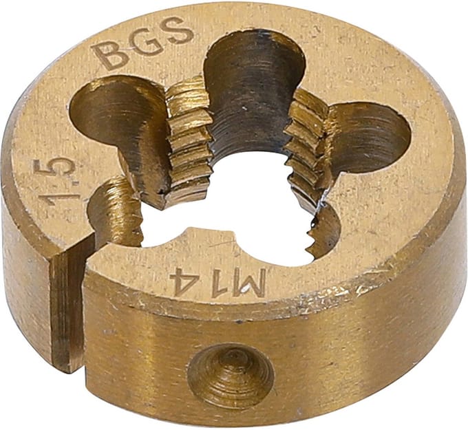 BGS Draadsnijplaat - M14 x 1,5 x 30 mm