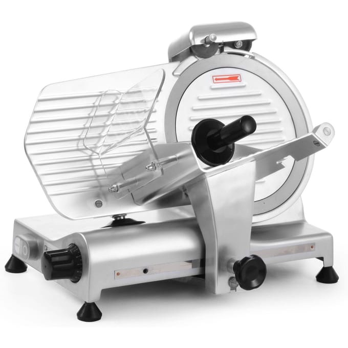 HENDI Snijmachine Profi Line – Hoog vermogen – Veiligheidsfuncties – 250 mm mes
