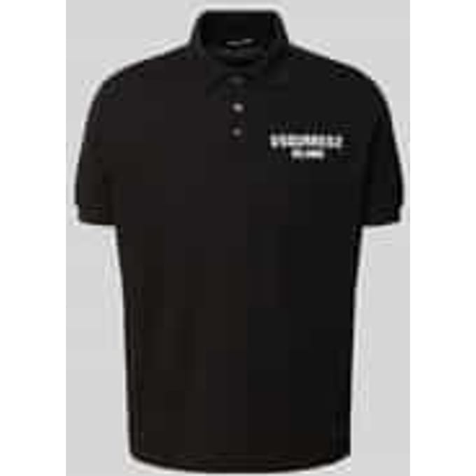 Regular fit poloshirt van katoen