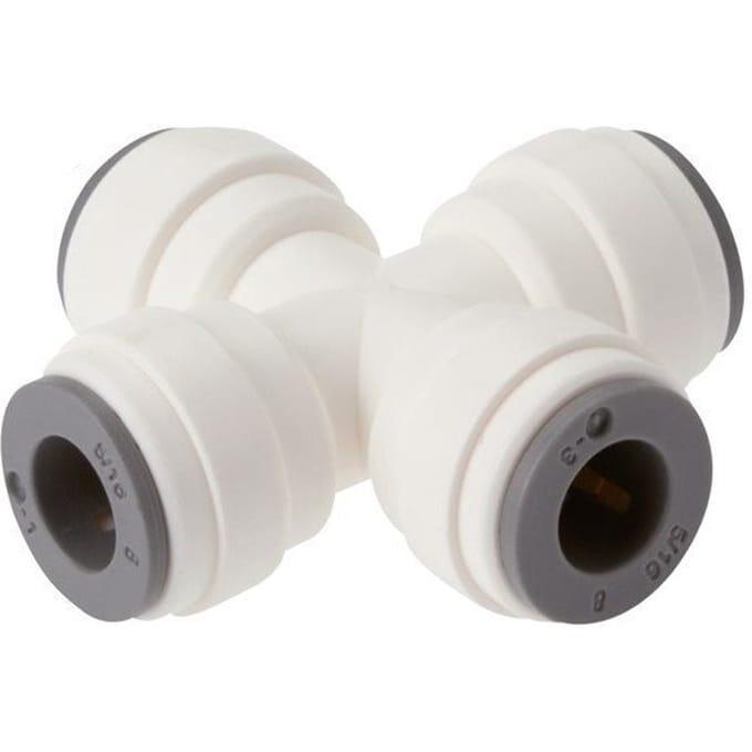 8mm Cross POM Insteekfitting FDA EPDM [2 Stuks]