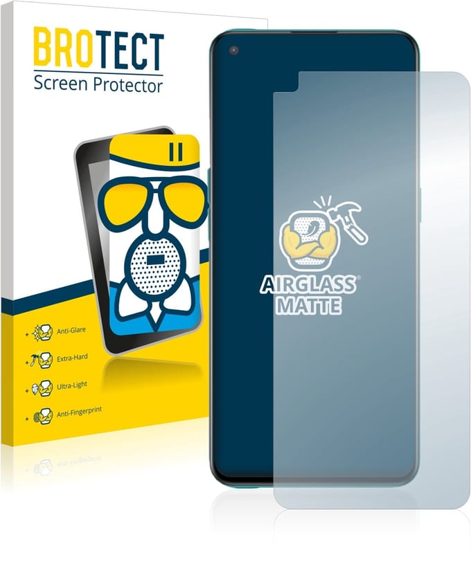 BROTECT - Screenprotector voor OnePlus Nord CE 5G - Folie Beschermfolie Beschermglas matte