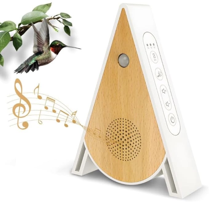 Dailygoods - Vogelgeluiden Box met Bewegingsmelder en Timer voor Ontspanning