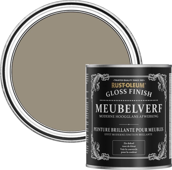 Rust-Oleum Bruin Meubelverf Hoogglans - Cacao 750ml