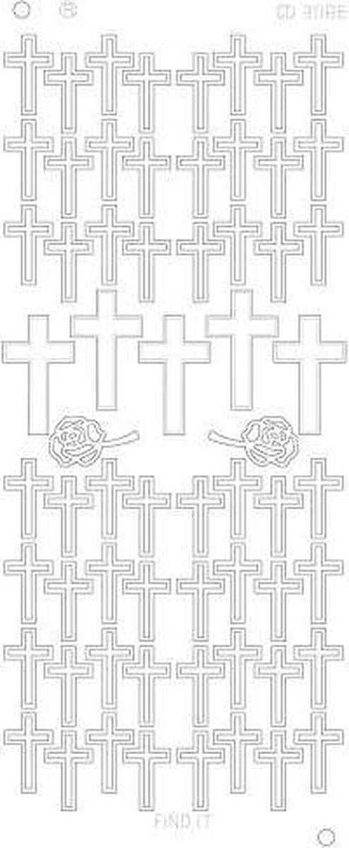 Crosses Platinum - Zilver 1 stuks