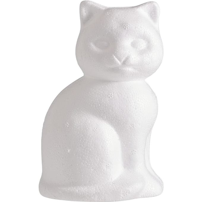 Piepschuim figuur "Kat"