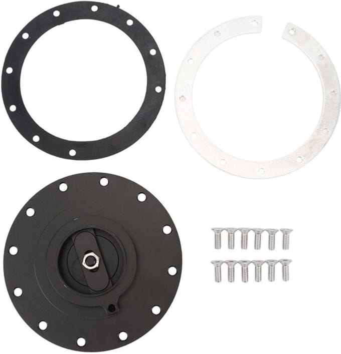 Dailygoods- Brandstofcel Tankdeksel 160 mm - Billet-Aluminium