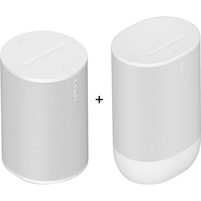 Sonos Move 2 - Draagbare smart speaker - Wifi & Bluetooth - Tot 24 uur batterijduur - Waterbestendig - Zwart
