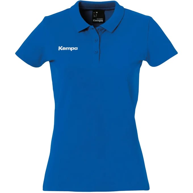 Kempa Poloshirt Dames Royal Blauw Maat L