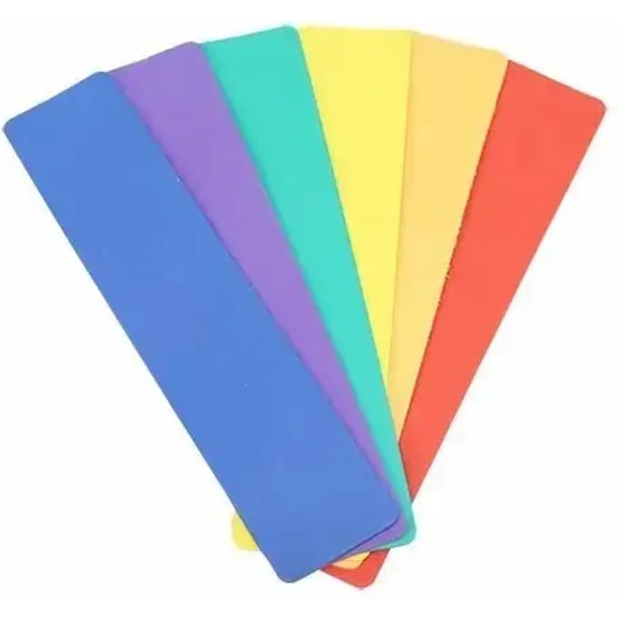 Set van 6 polyvinyl lijnmarkers Softee