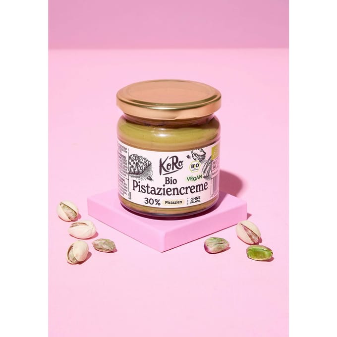 Bio pistachecrème met 30% pistache 200 g