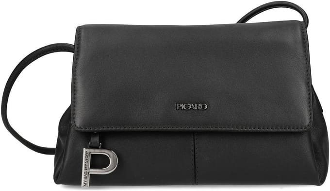 PICARD schoudertas Boom Crossbody Bag Black zwart