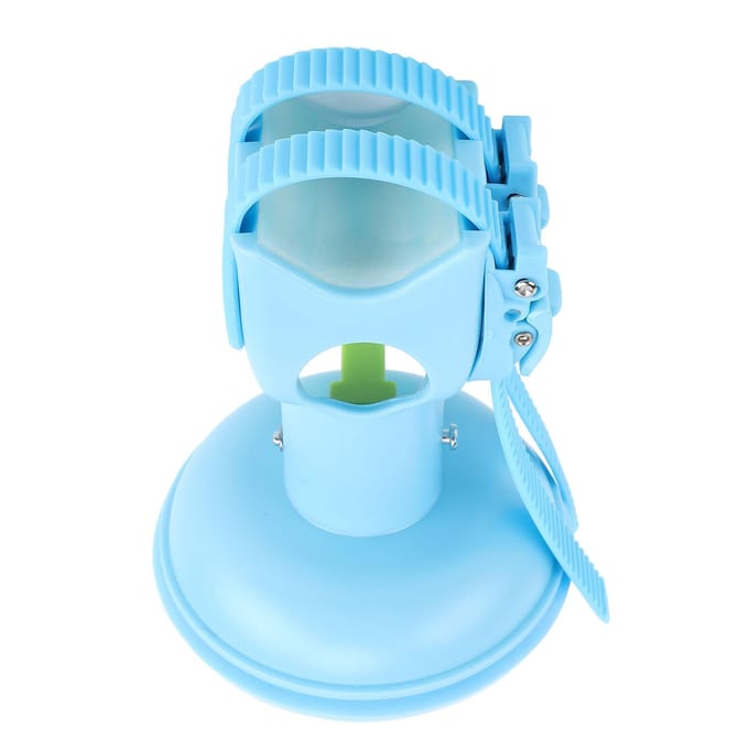 Massagegereedschaphouder Massager Wandmontage Percussieve Spiermassager Houder Zuignap Massagegereedschap blue
