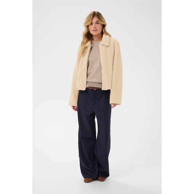 Saint Tropez OreenSZ Jacket Dames Jas - Seedpearl