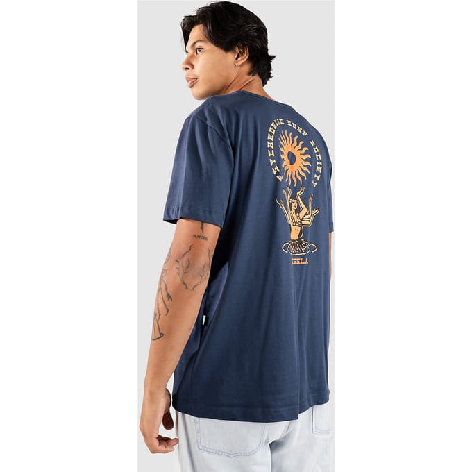 Vissla Hula Hands Organic T-Shirt grijs