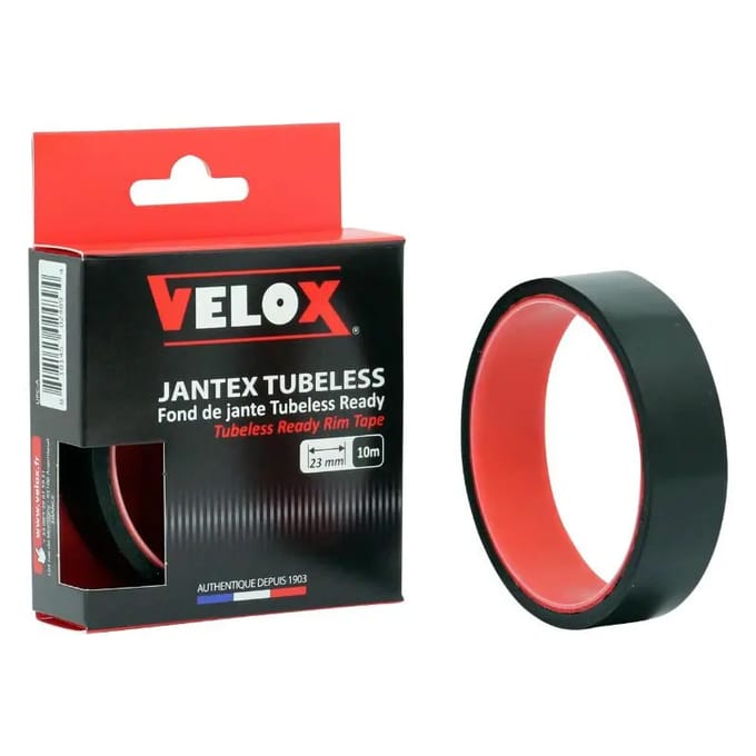 Velox Velgtape Vtt Tubeless Ready 23 Mm / 10 Meter Zwart