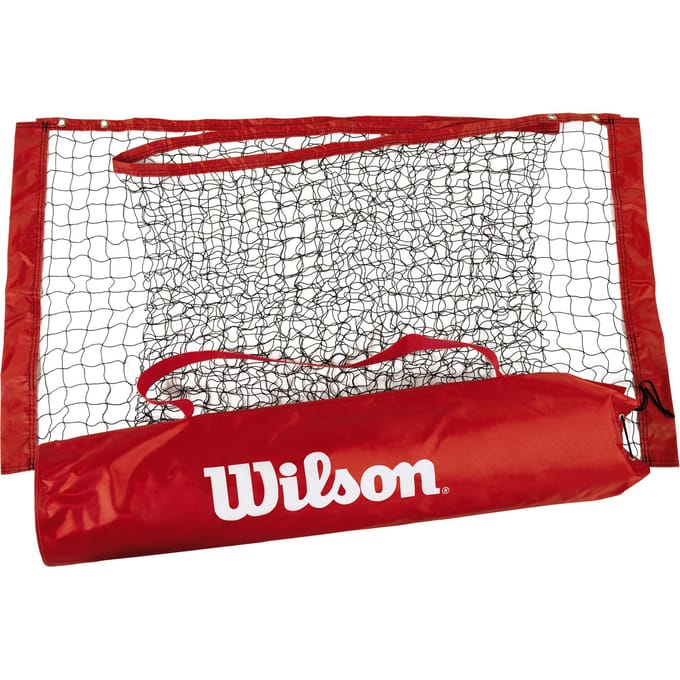 Wilson EZ 20' Tennisnet Vervanging-Zwart,Rood