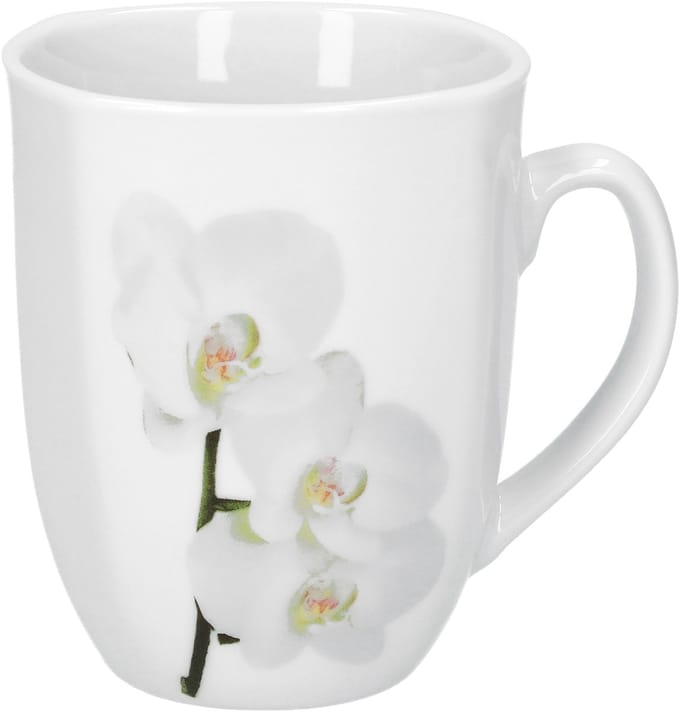 Koffiemok Vanda witte orchidee 33cl