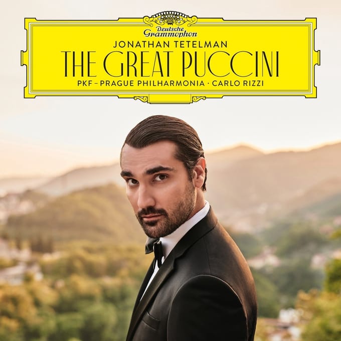 Jonathan Tetelman, PKF & Prague Philharmonia, Carl Rizzi - The Great Puccini (CD)