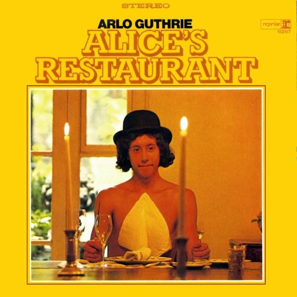 CD ARLO GUTHRIE  Alices Restaurant 62672 Reprise Records US Rock Gebruikt beige