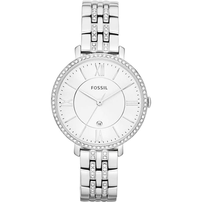 Fossil Jacqueline ES3545 Dameshorloge 36 mm - Zilverkleurig