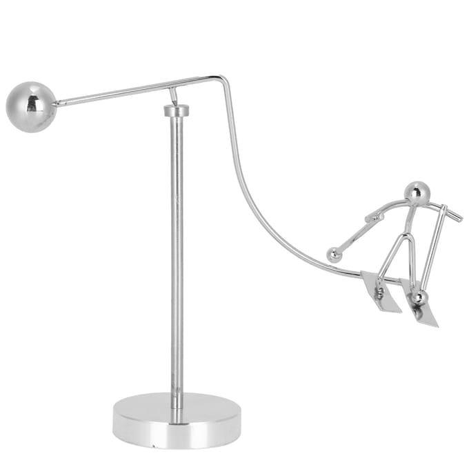 Jouet d'équilibrage de forme innovant, anti-stress, décoration de table pour la maison, le bureau, cadeau white