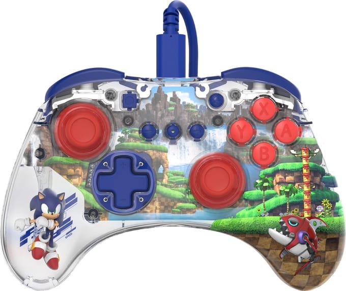 REALMz Wired Controller - Sonic Green Hill Zone (Nintendo Switch)