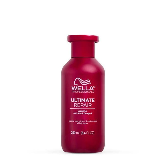 Wella Professionals Ultimate Repair Shampoo 250 ml - herstelt beschadigd haar