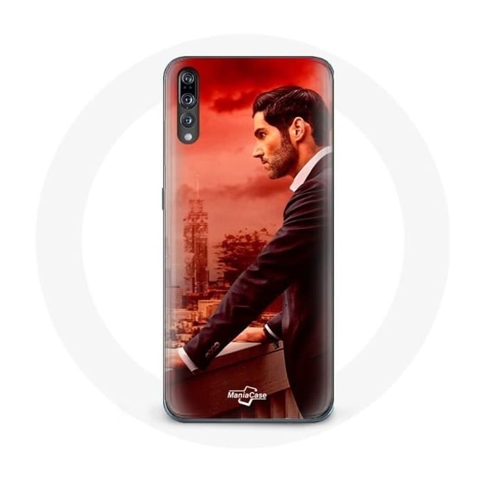 Coque pour Huawei p20 Lucifer Morningstar Saison 5 Série