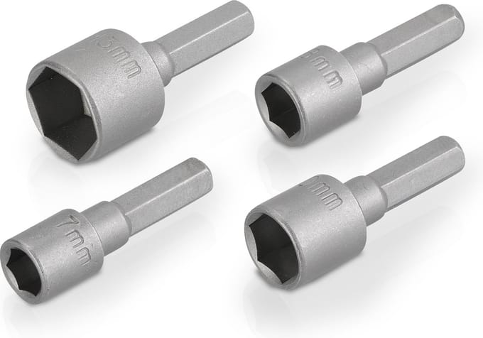 Kreator - Accessories - KRT062400 - Dopsleutelbit set - 7-8-10-13mm - 4 st.