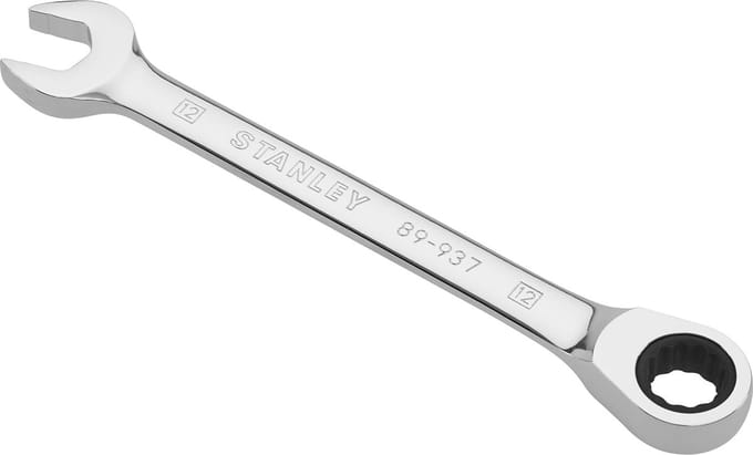 Stanley Steek-Ringsleutels+Ratelring 12mm