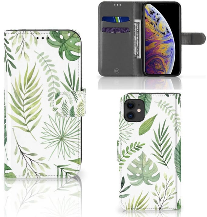 Apple iPhone 11 Hoesje Leaves