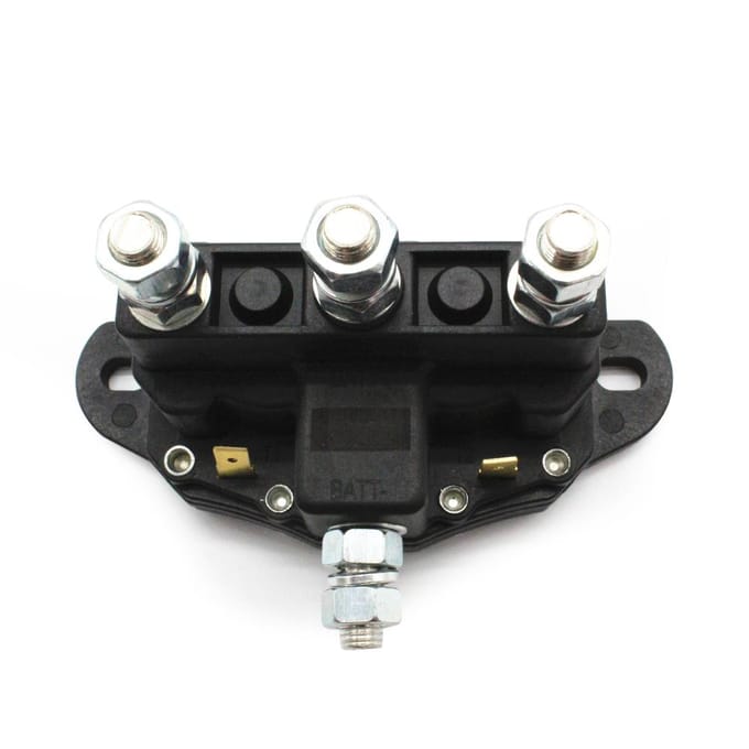 Relais Liermotor Omkeer Solenoïde Schakelaar 12 Volt black
