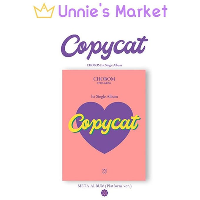 CHOBOM(Een roze) - Copycat-platform ver. / 1e enkel album 1EA pink