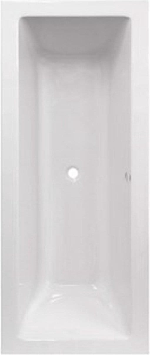 Plieger Tube bad acryl rechthoekig 190x80x50cm met poten wit