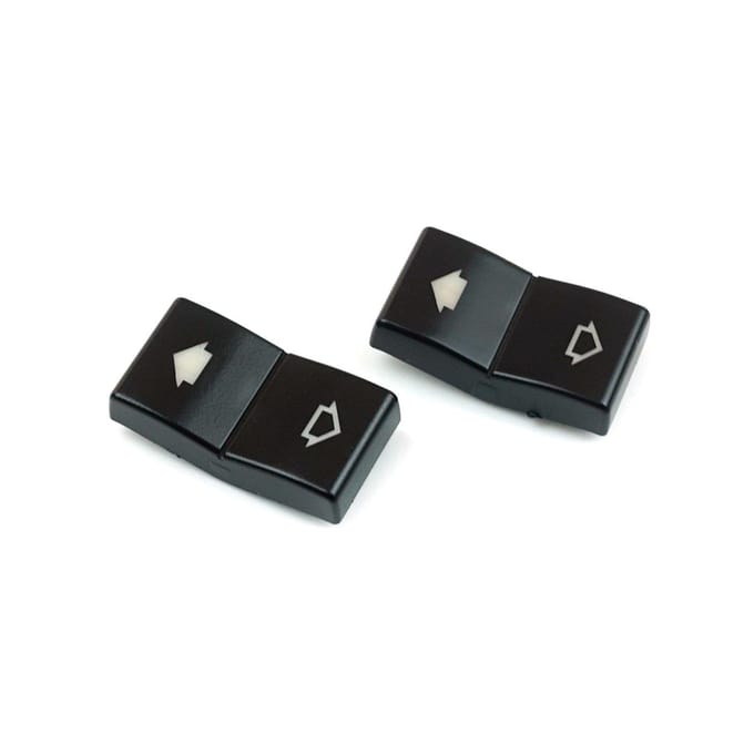 BDP585-1 2 Stuks Raamschakelaar Knopkap Afdekking 61316904309 61318368974 voor BMW E39 E38
