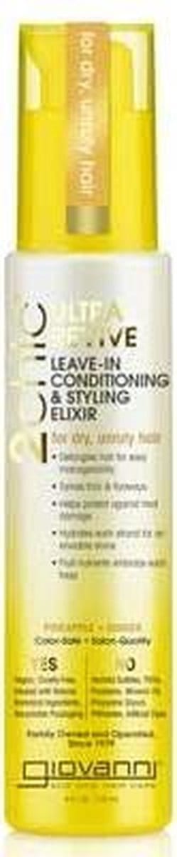 Giovanni Cosmetics - 2chic - Ultra-Revive Leave-In Conditioning & Styling Elixir with Pineapple & Ginger - 118 ml