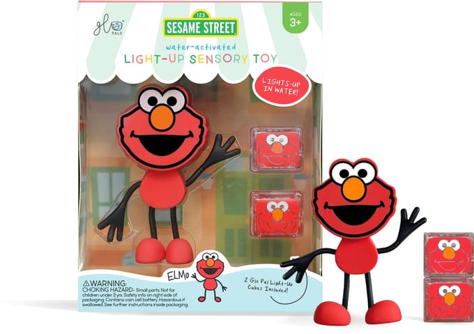 Glopals Light-Up Character Sesamstraat Elmo Badspeelgoed GP-FIN-CHAR-ELMO