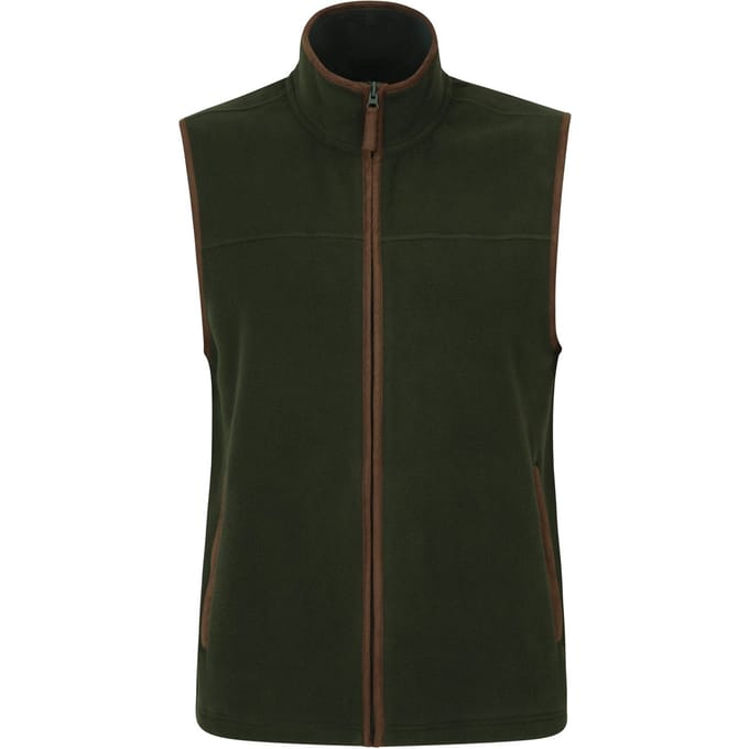 Mountain Warehouse Heren Rove Fleece Gilet (Groen)