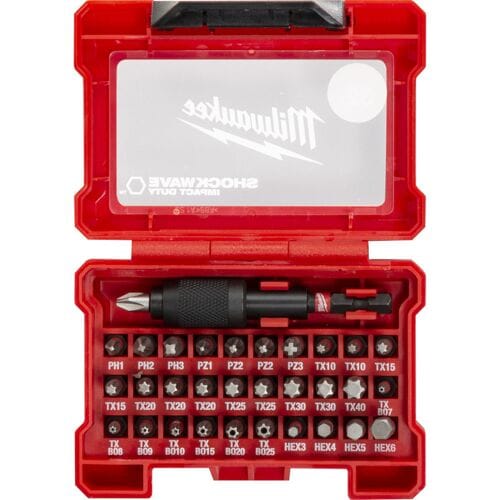 Milwaukee shockwave bitset 32dlg. In box