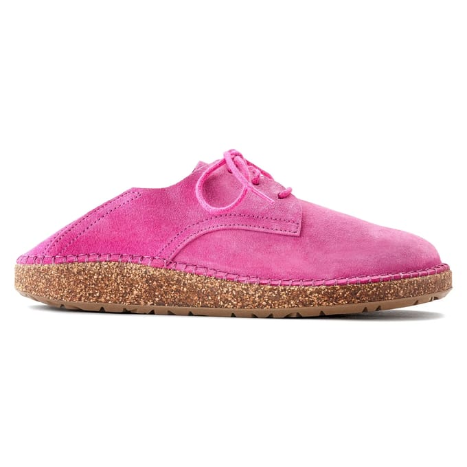 Suède leren derby dames Birkenstock Gary