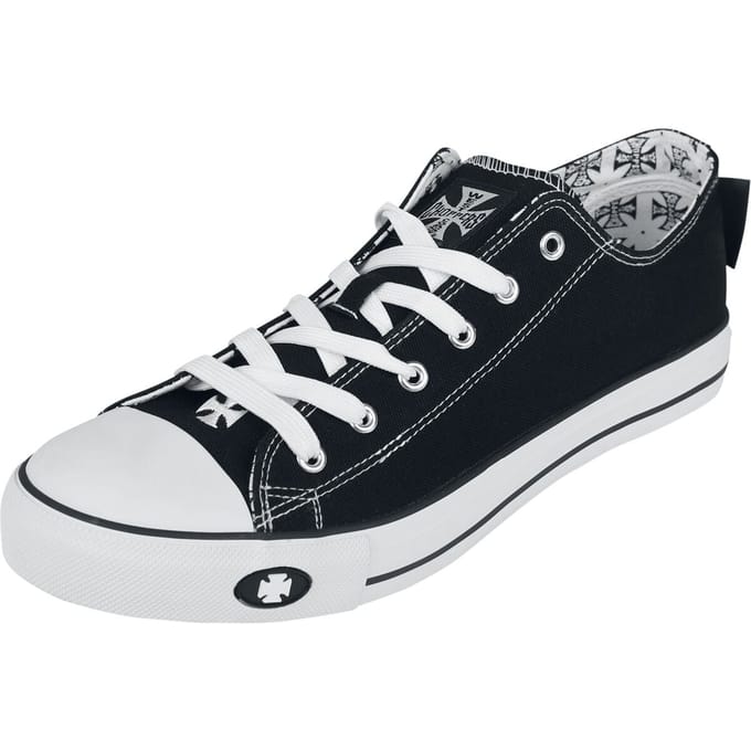 West Coast Choppers Sneakers - Low-Top Warrior - EU36 tot EU46 - zwart