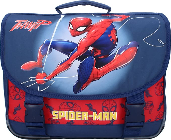 Spider-Man Web Warriors Schoolrugzak - 33 x 38 x 12 cm - Blauw