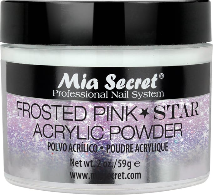 Acryl Poeder Frosted Pink Star 60ml.