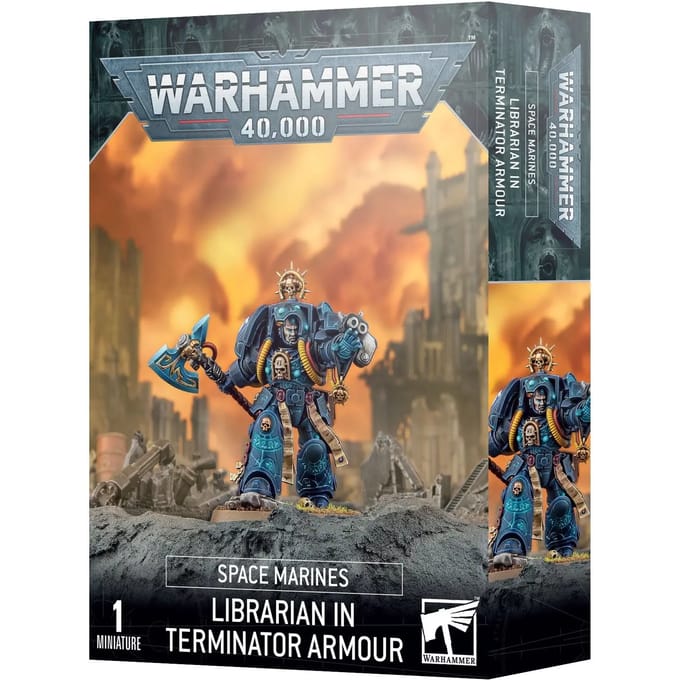 Figurine Games Workshop Warhammer 40k - Space Marine Archiviste en Armure Terminator