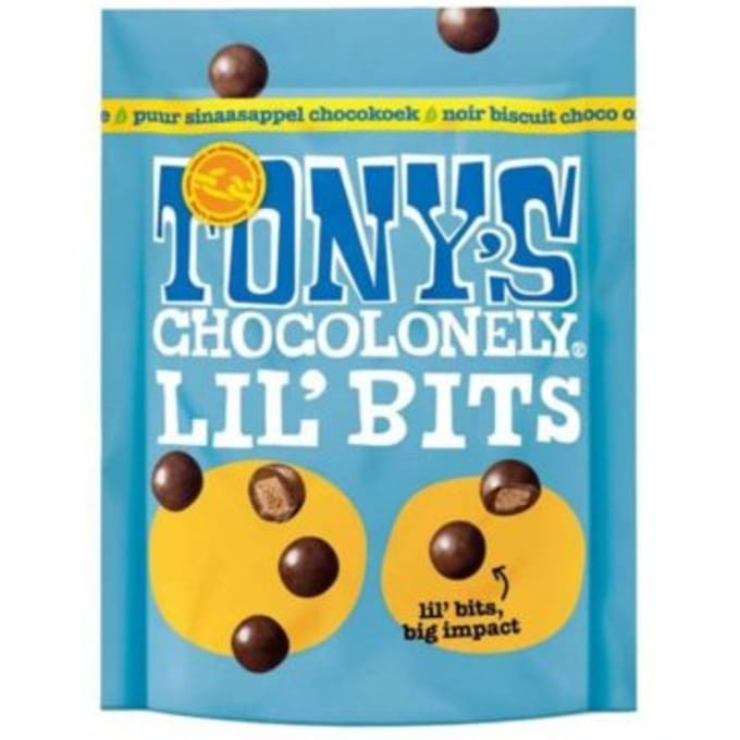 Tony’s chocolonely lil bits - sinaasappel & chocokoek