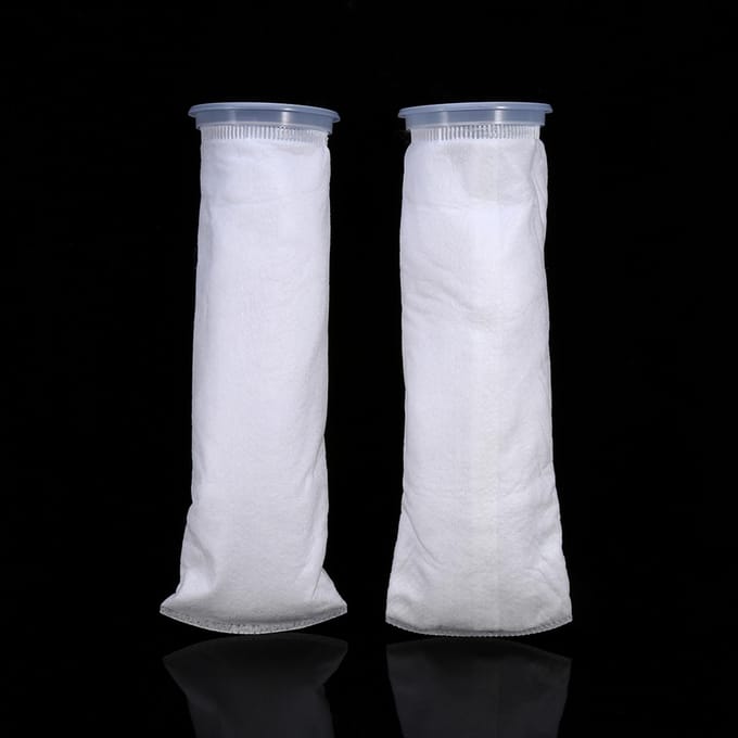 Visaquarium Filter Mesh Zak Lichtgewicht Aquarium Ring Filters Sok 200um white