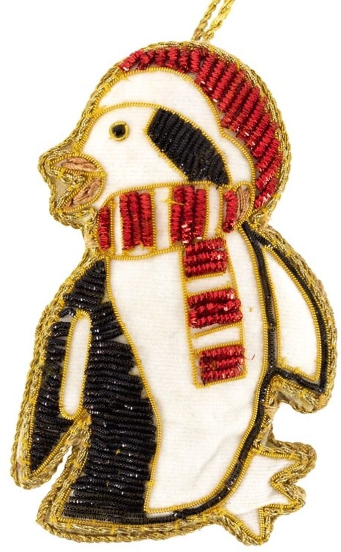 Hanger met kralen Pinguin